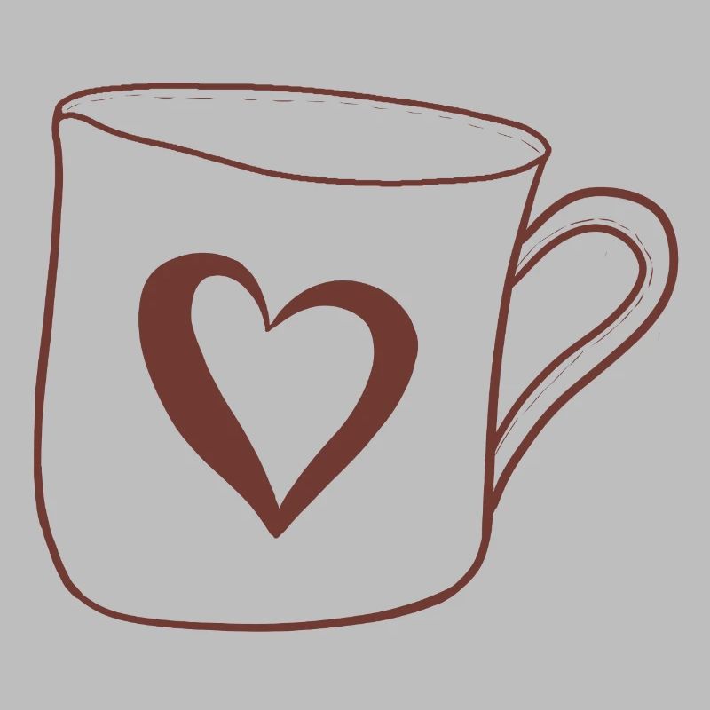 Mug with heart