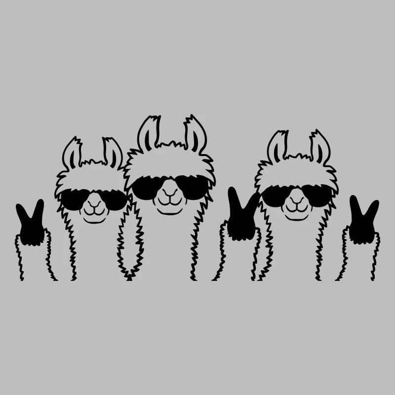 Peace Lamas Crew Freunde