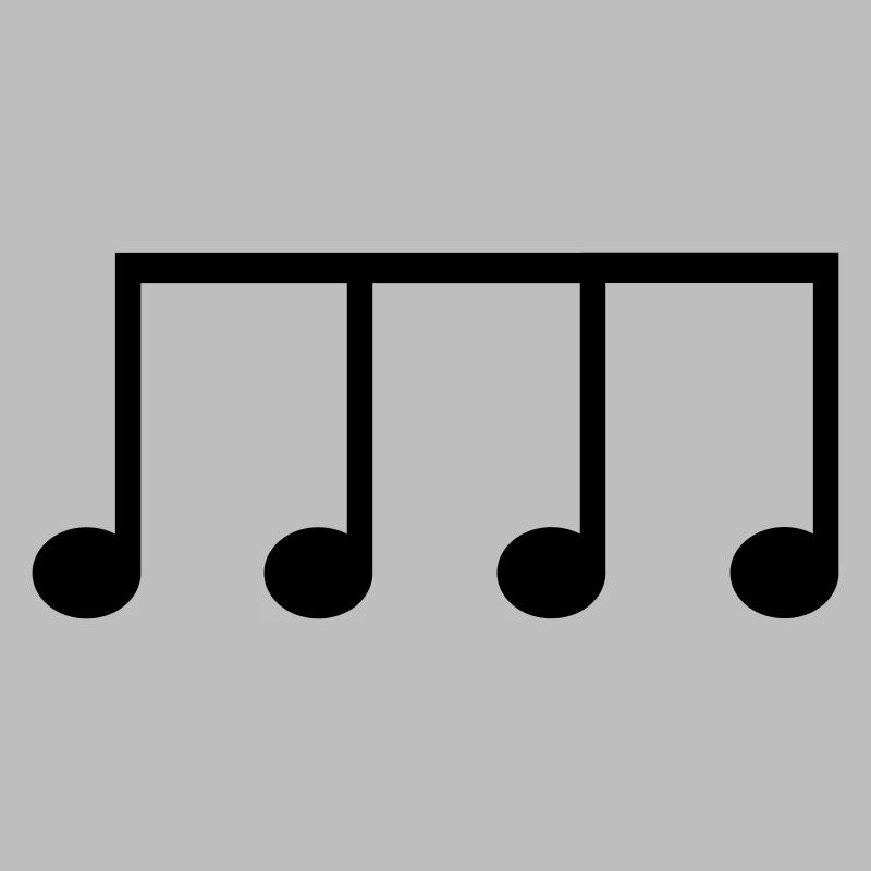 Eighth note icon to personalize