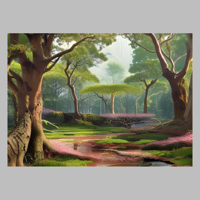 Forêt verte éternelle