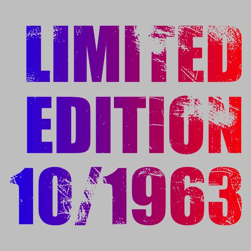 60e anniversaire Edition limitée 10/1963