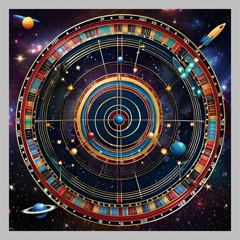 Planetary Precision - Cosmic Dartboard