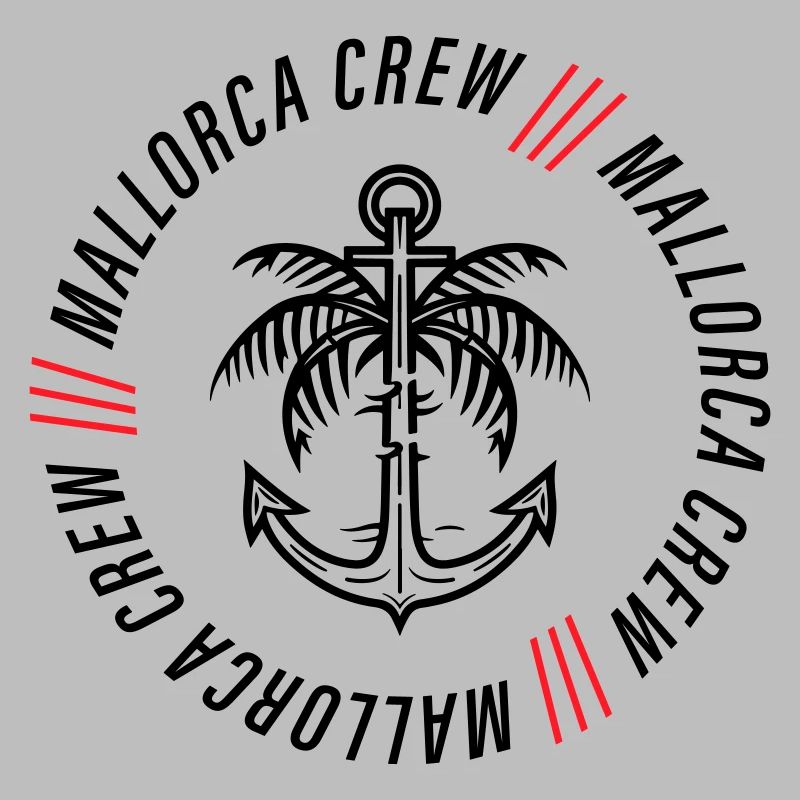 Mallorca Crew Anchor Palm Tree