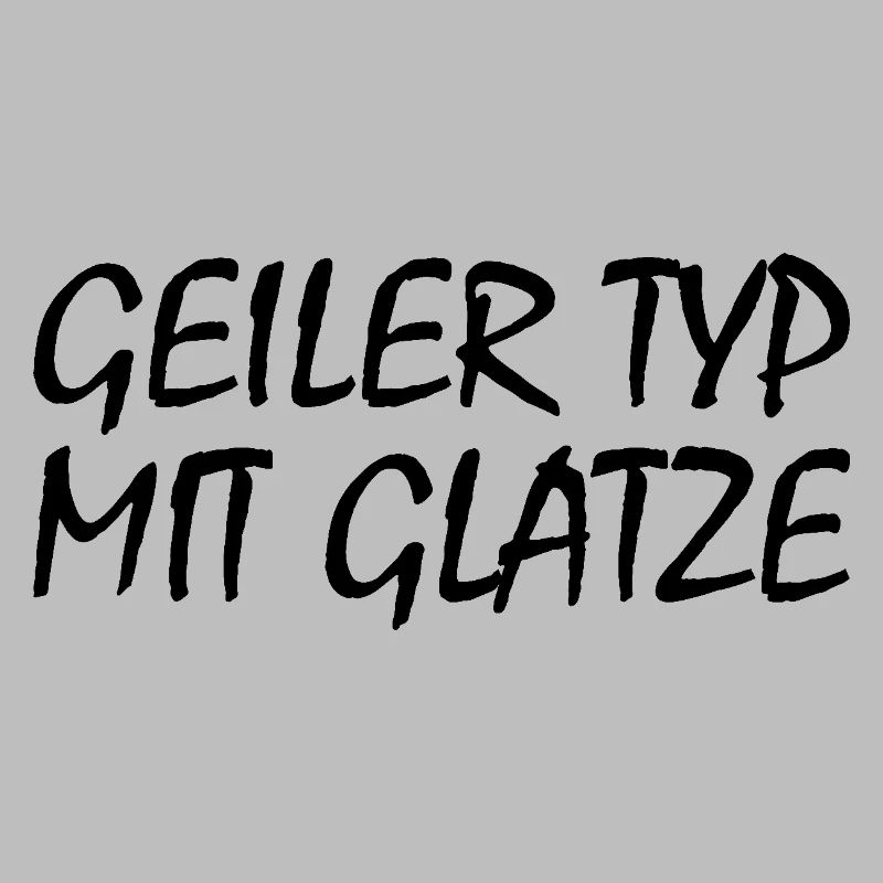 geiler typ mit glatze