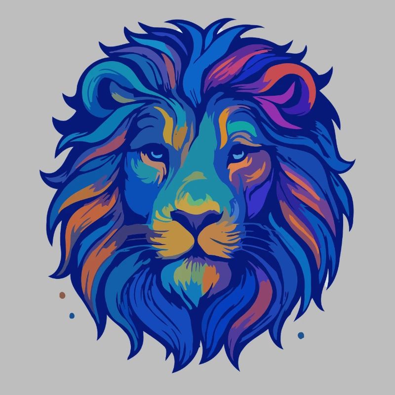 Lion saphir