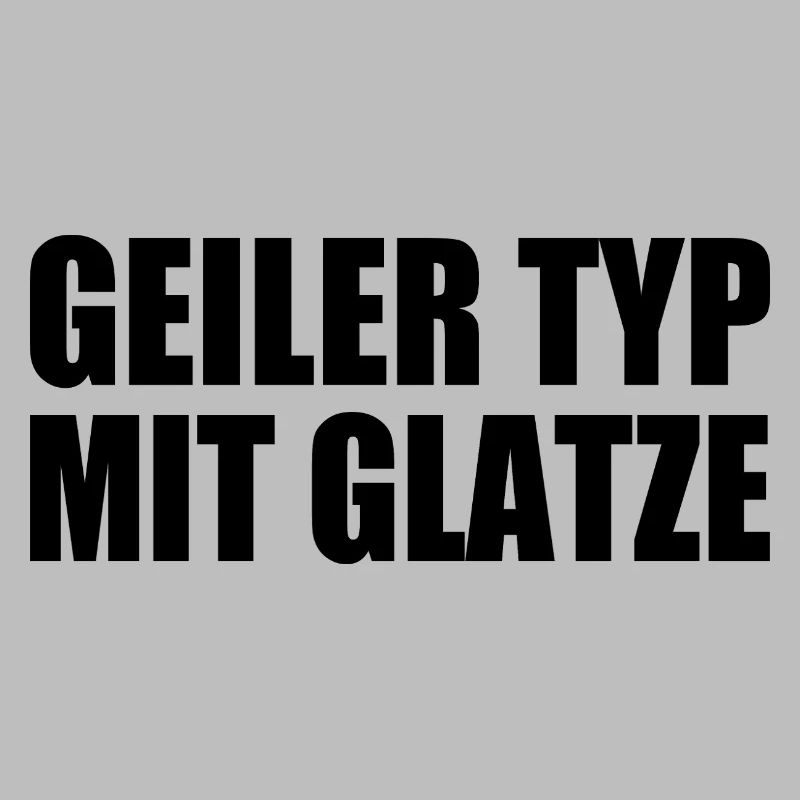 geiler typ mit glatze