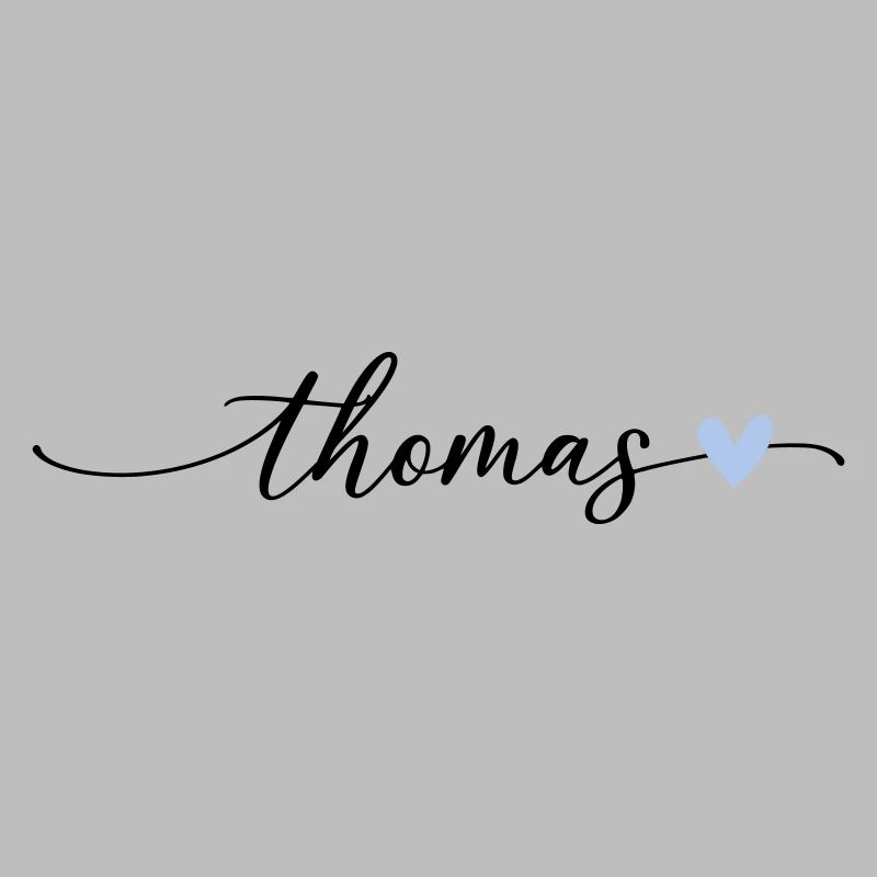 Thomas Name Calligraphy Font