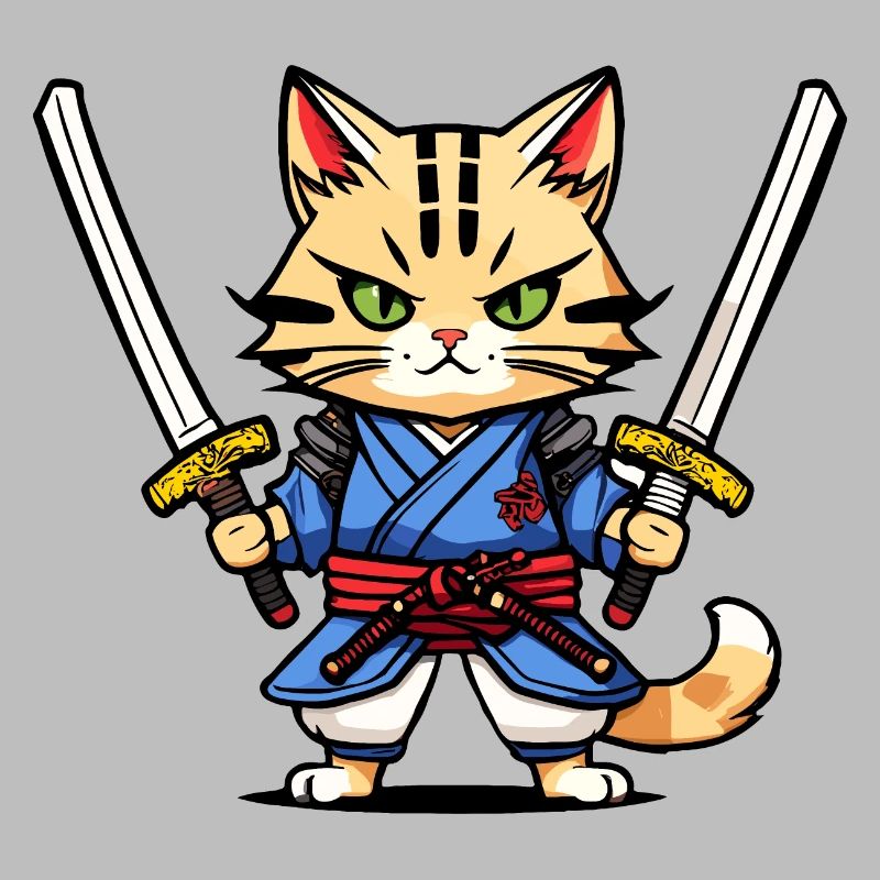 Chat samouraï #30