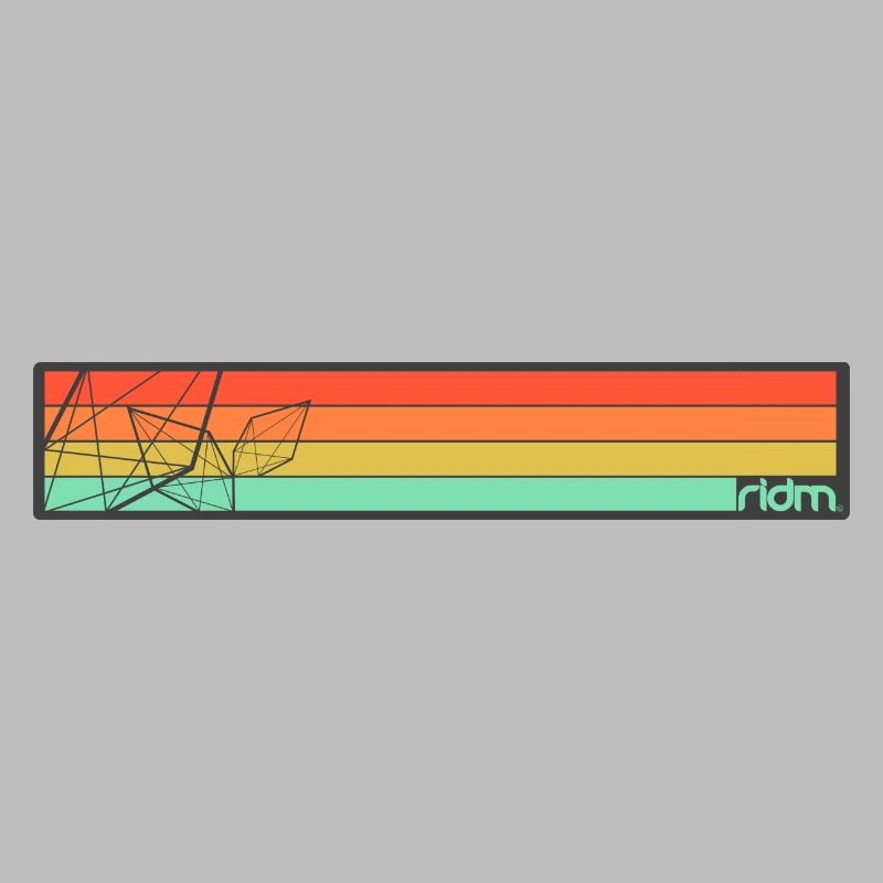 RIDM Crystalized Stripes