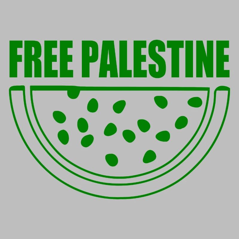 Free palestine melon pastèque