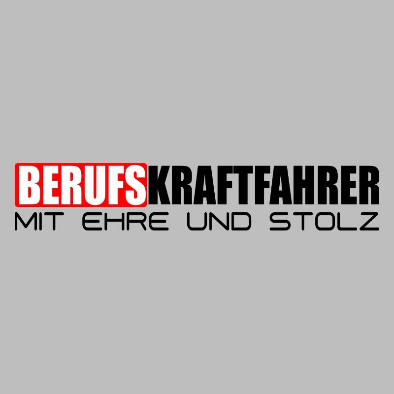 Stolzer Berufskraftfahrer