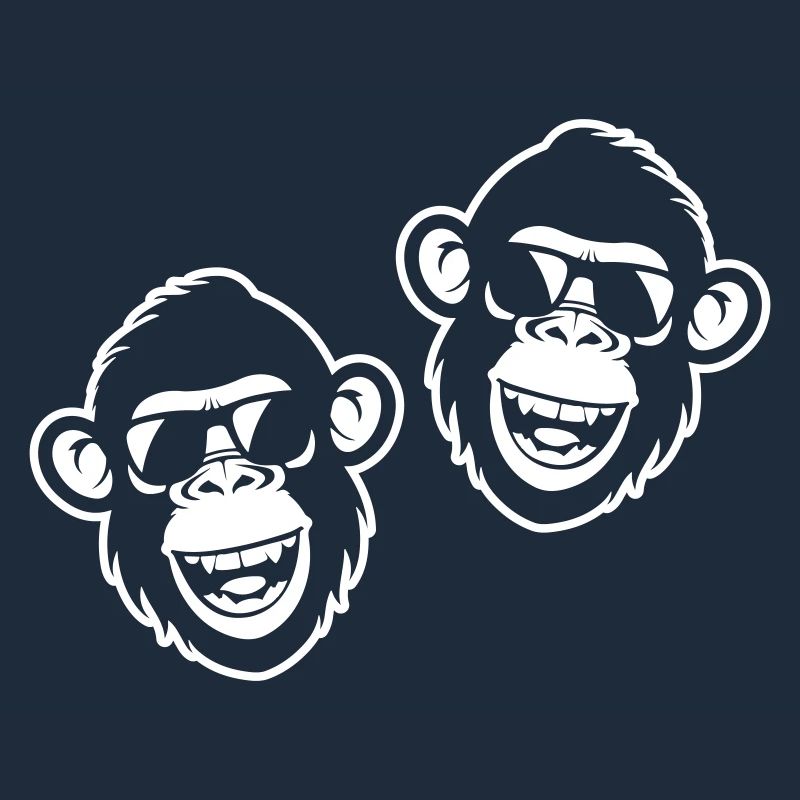 Singe Drôle Cool