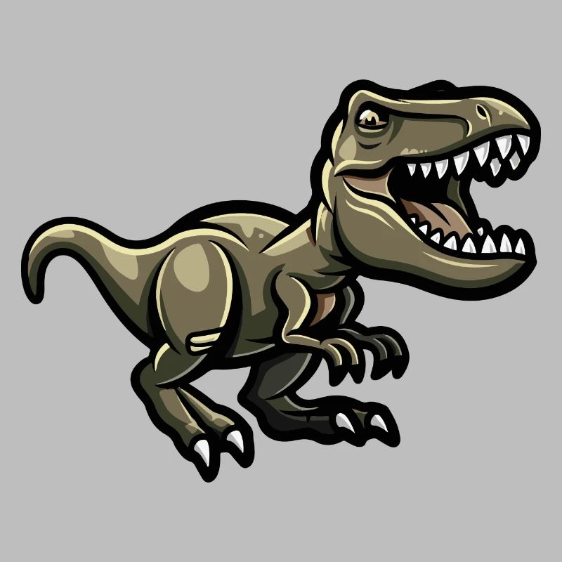 Dinosaurier T-Rex Comic
