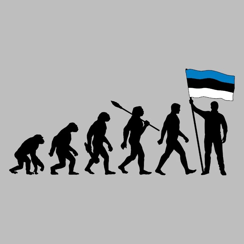 Estland - Evolution - Flagge - Nation