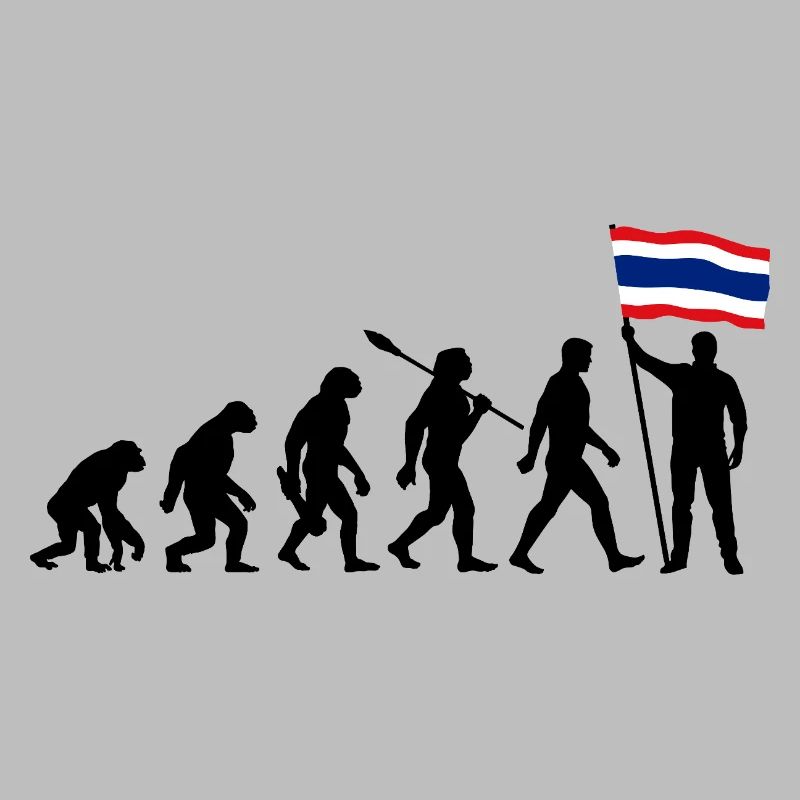 Thailand - Evolution - Flagge - Nation