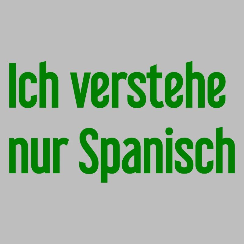 Je ne comprends que l’espagnol