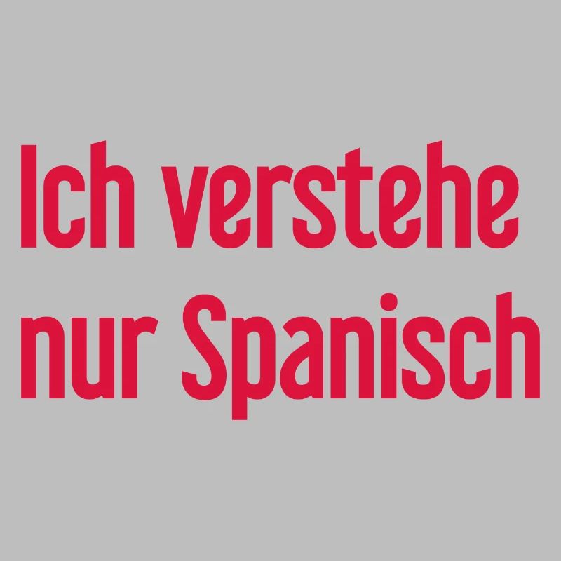 Je ne comprends que l’espagnol