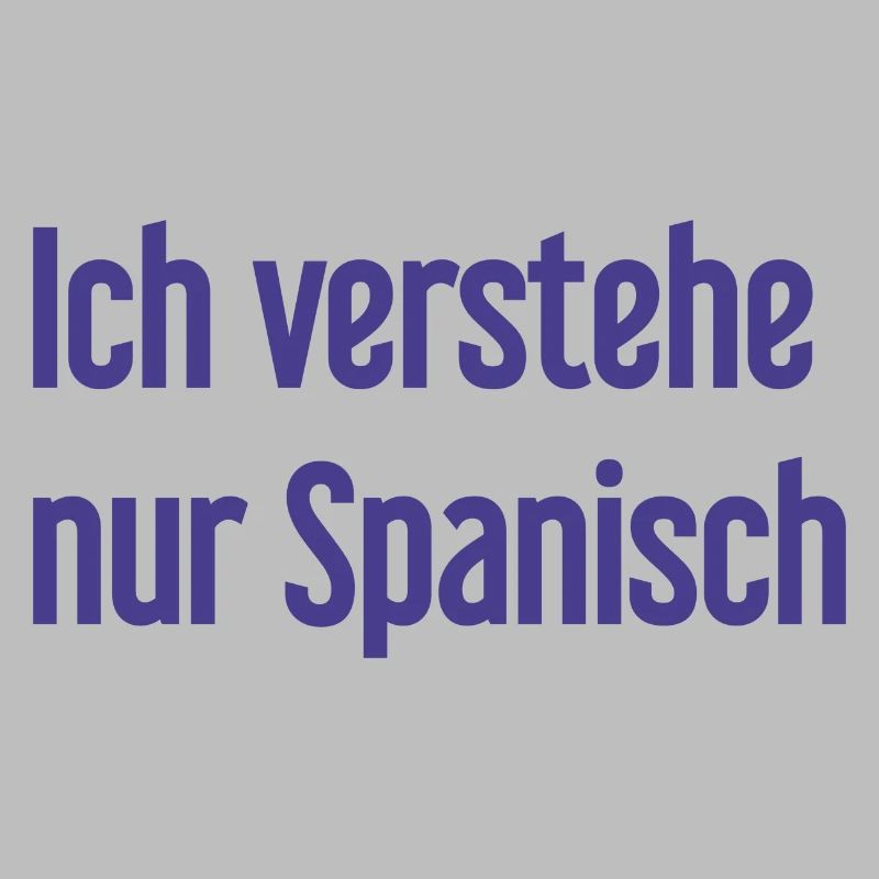 Je ne comprends que l’espagnol
