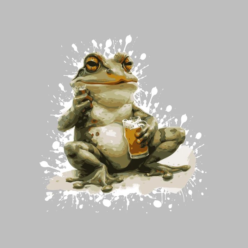Frog Beer Funny