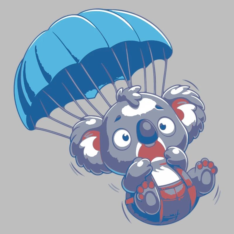 Koala effrayé