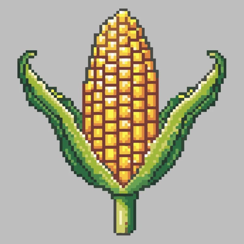 Icône pixel de maïs