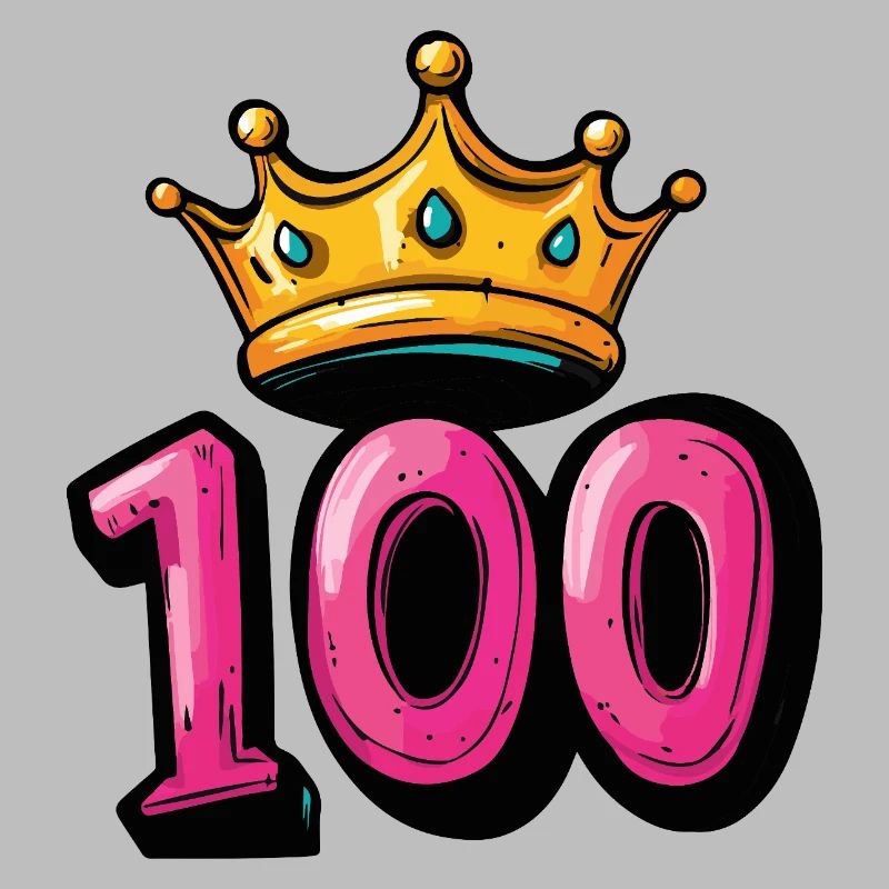 100 Number Crown