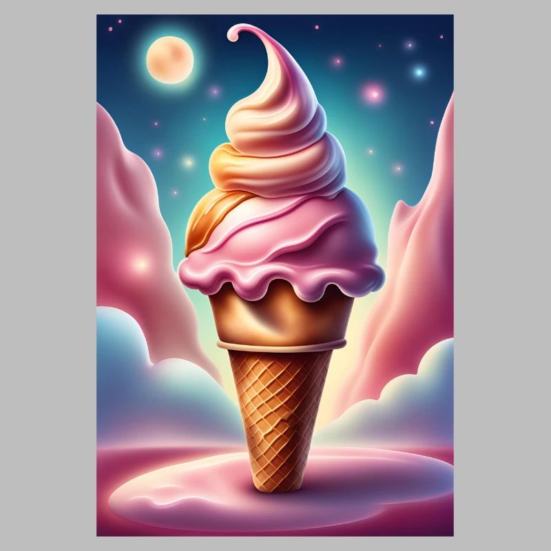 Strawberry cone
