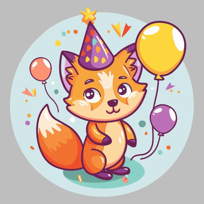 Fuchs Geburtstag Comic