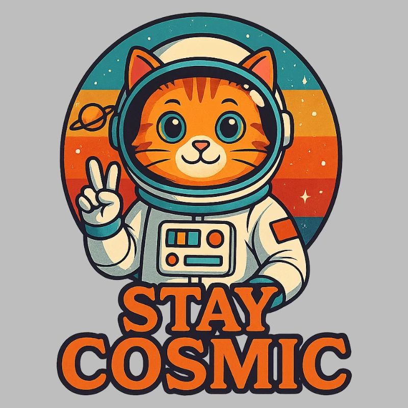Stay Cosmic – Look chat dans l’espace