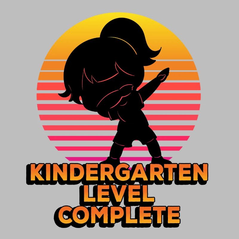 Kindergarten Level Complete Silhouette Dabbing