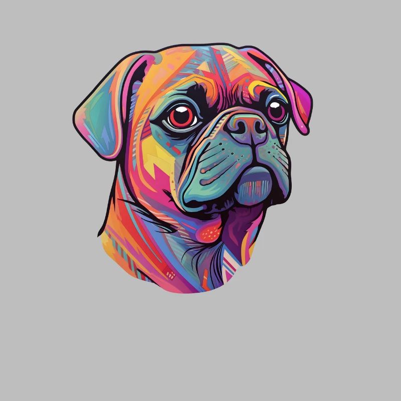 Mops Kopf
