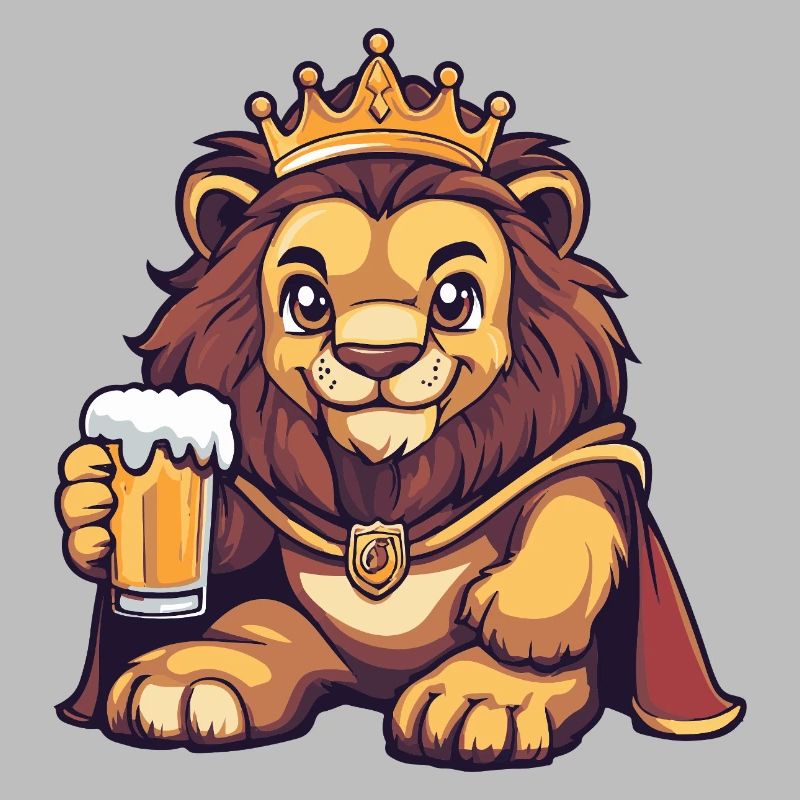 Löwe Bier Lustig