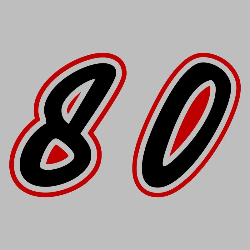 80 Number Symbol