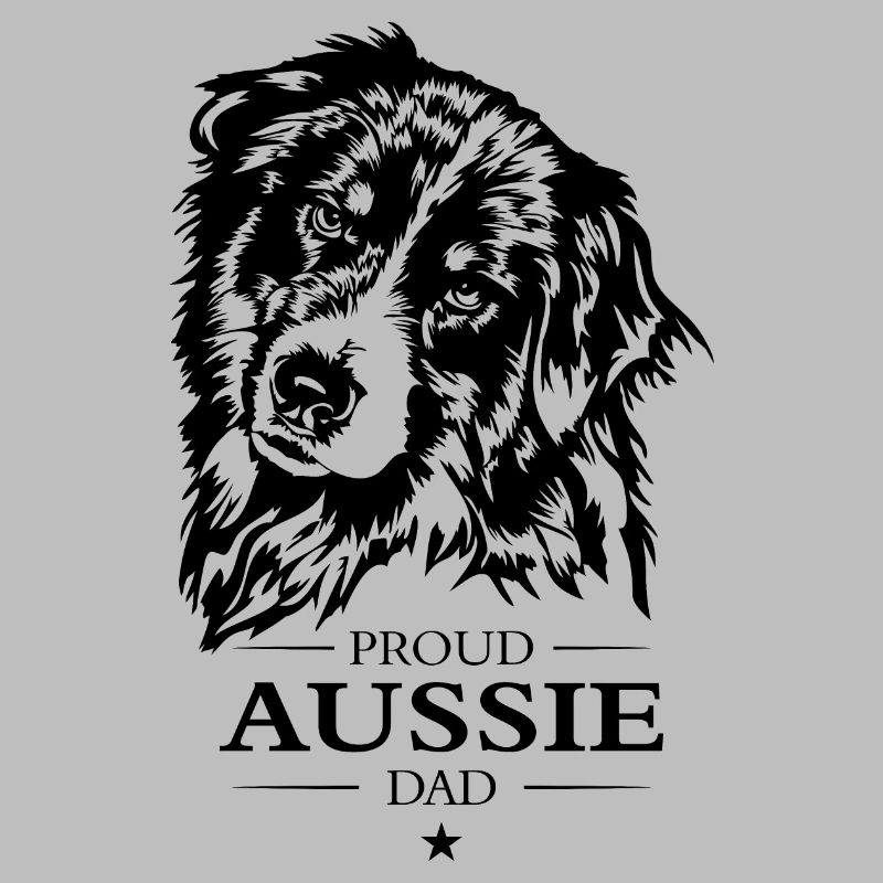 Aussie Dad Australian Shepherd Hunde Hund Wilsigns