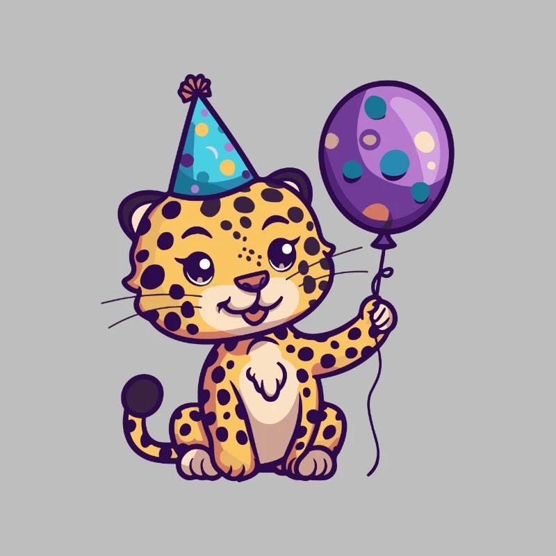 Bébé d’anniversaire léopard