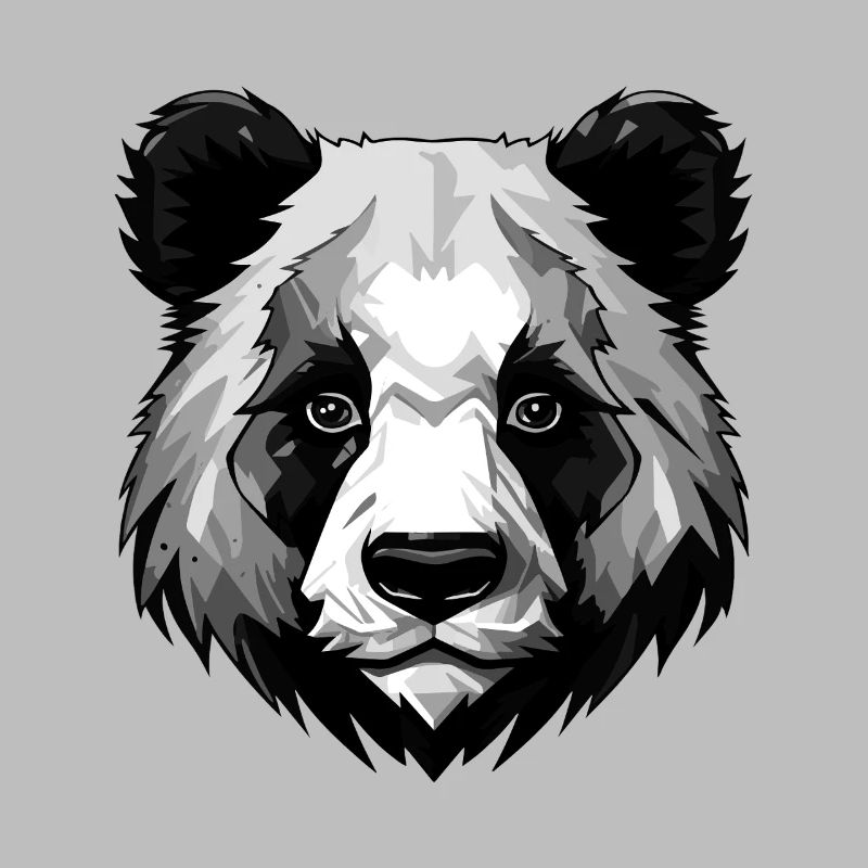 Panda Kopf