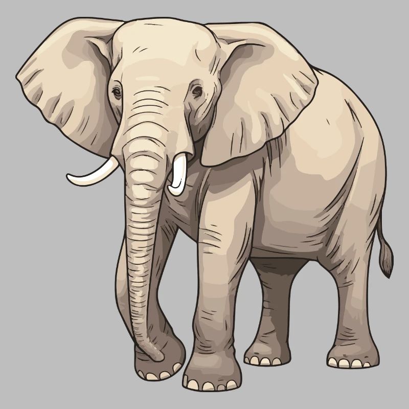Elefant Tier