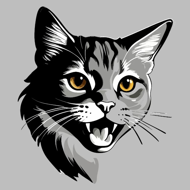 Chat mignon - Conception de chat de compagnie