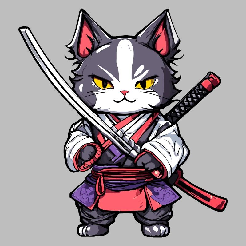 Samurai Cat #20