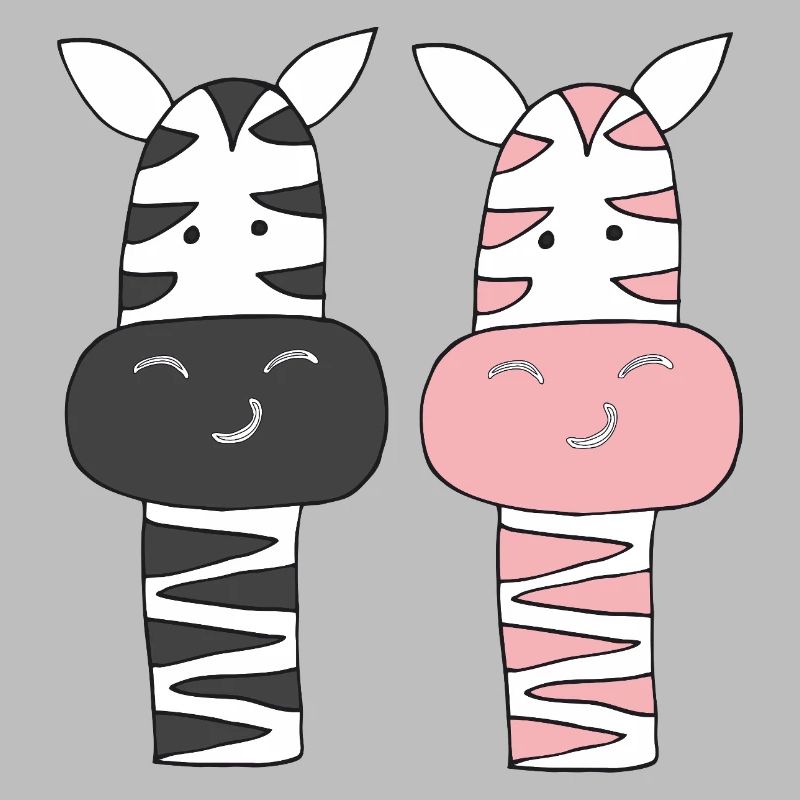 zebra mr and mrs