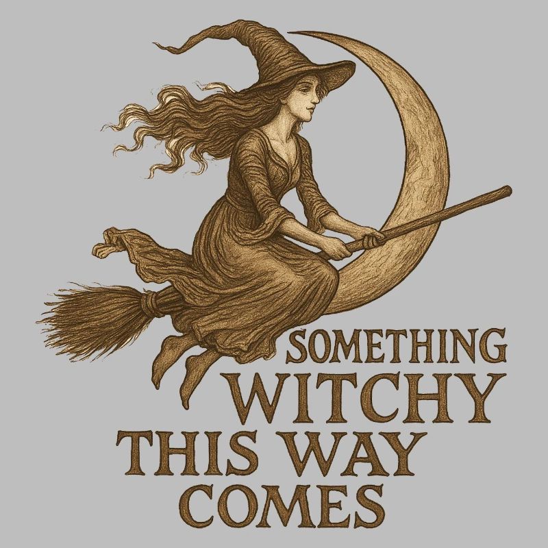 Witchy Moon Flight
