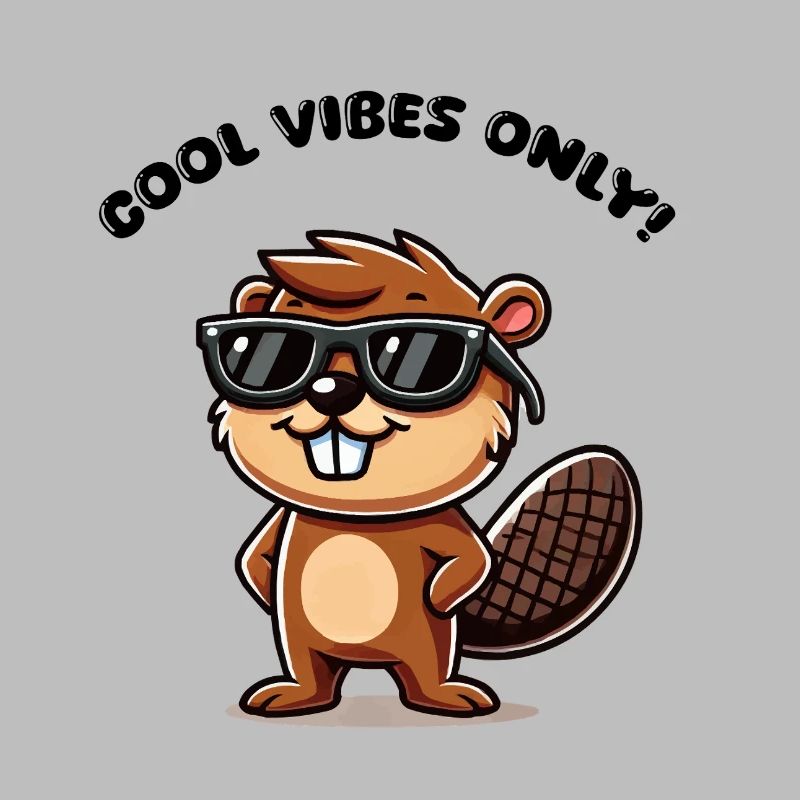 Beaver Comic Sunglasses