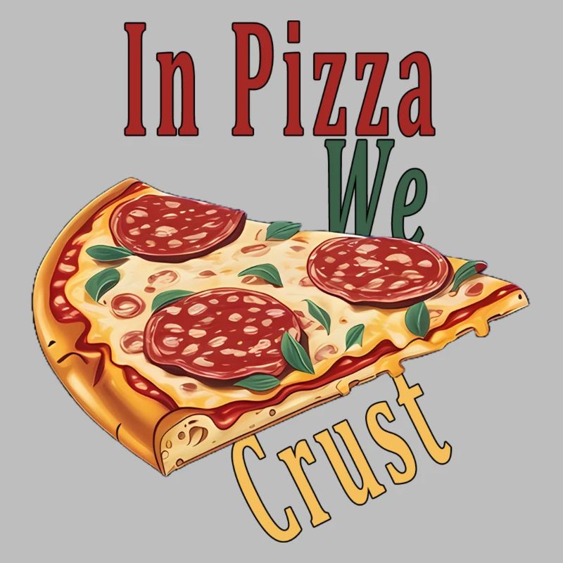 In der Pizza verkrusten wir