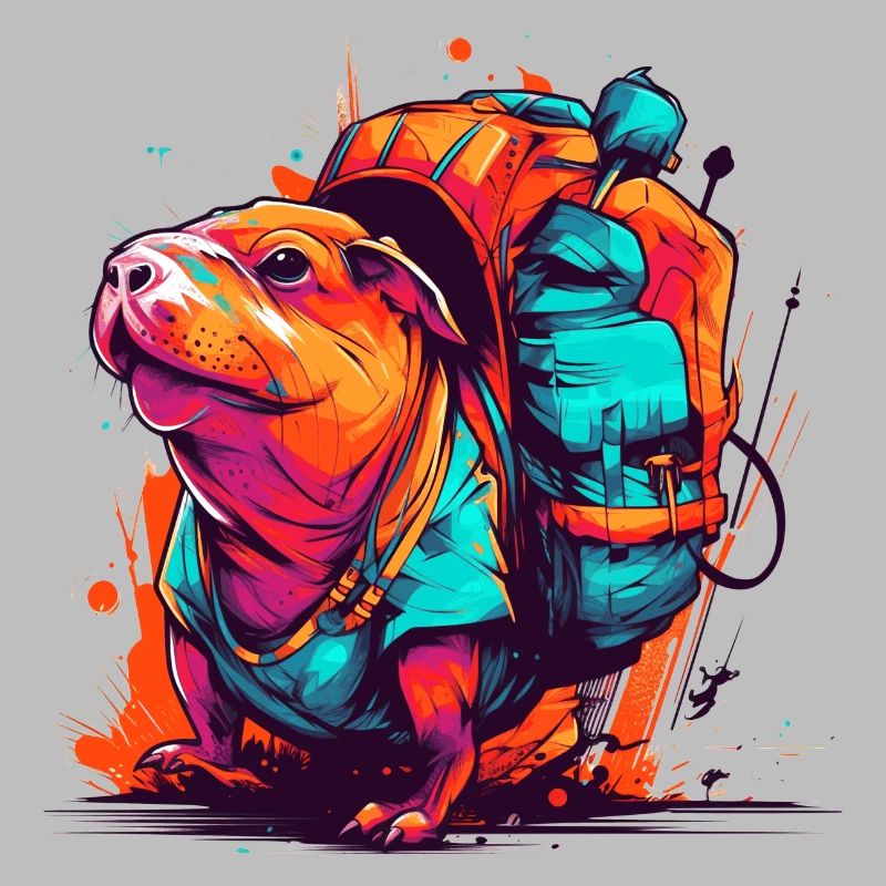 Mole rat on a big tour and wandering