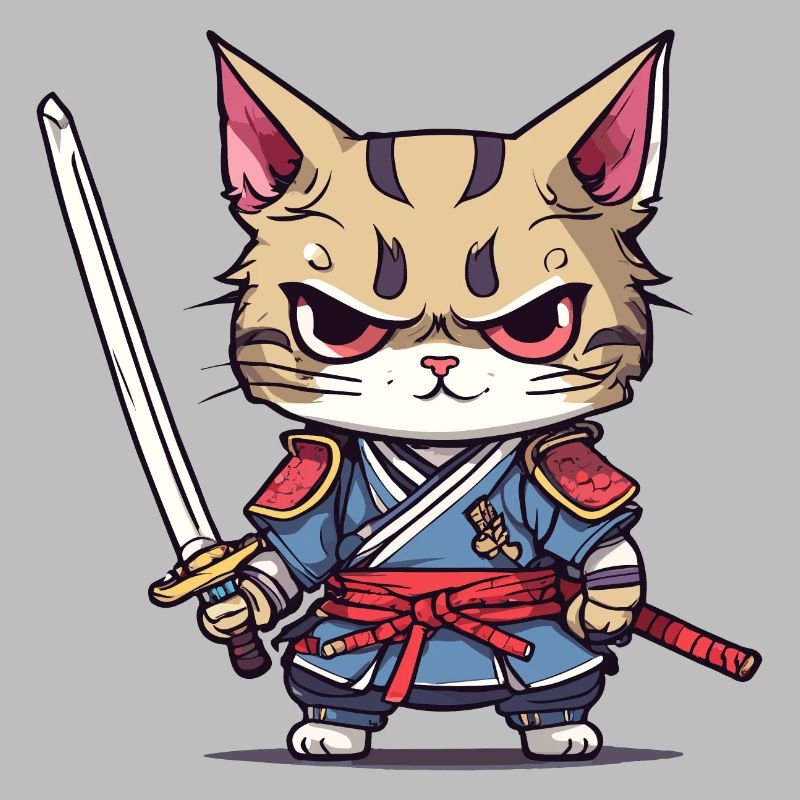 Samurai Cat #1