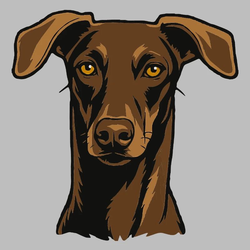 Stolzer Windhund – Edler Blick