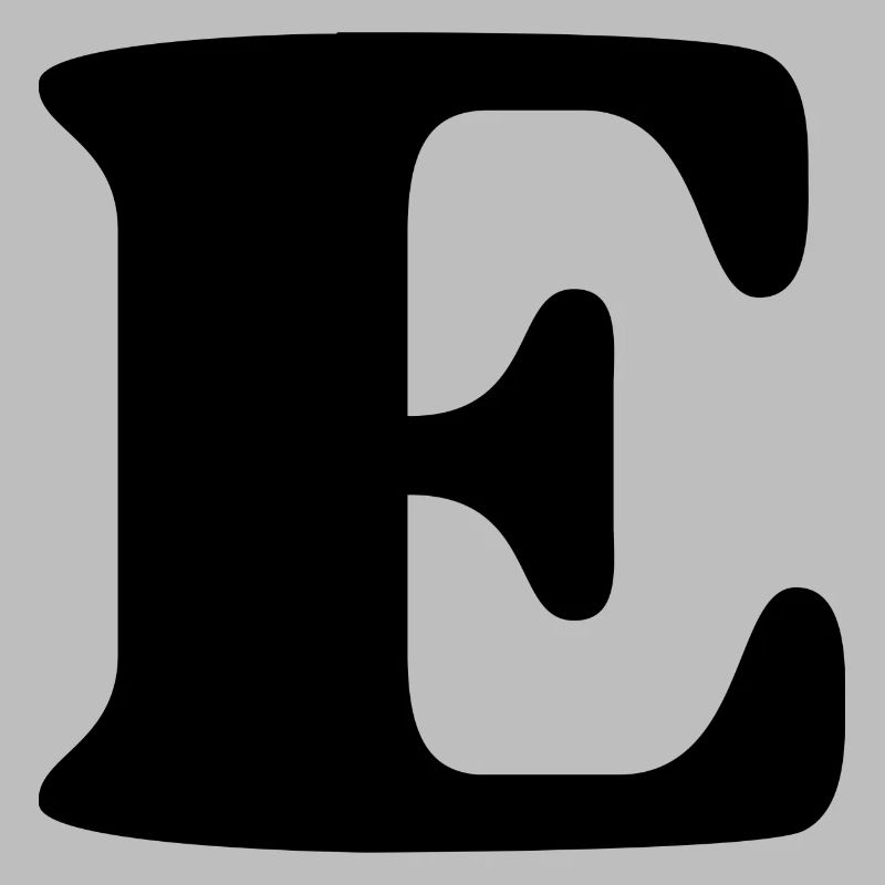 Letter e