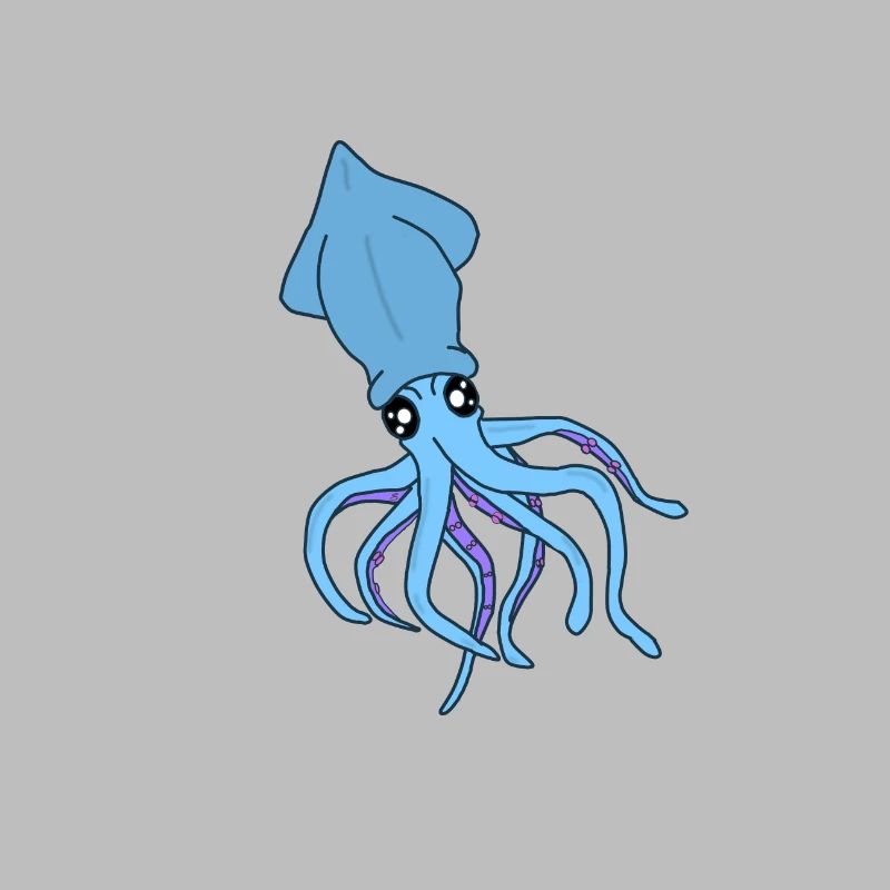 Conception de calamars