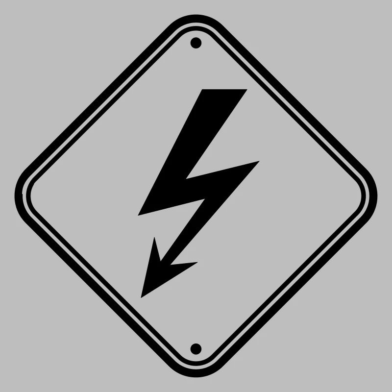 clipart shield note electric flash current ener