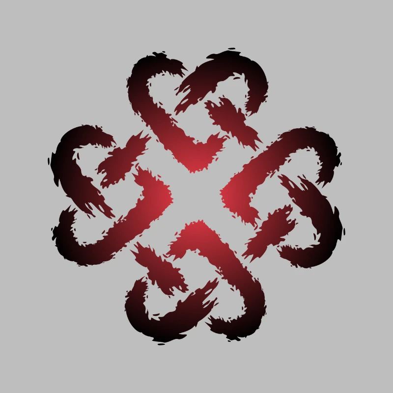 Celtic knot heart infinity